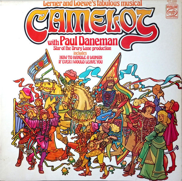 Lerner & Loewe, Paul Daneman, The Alyn Ainsworth Orchestra : Camelot With Paul Daneman (LP, RE)