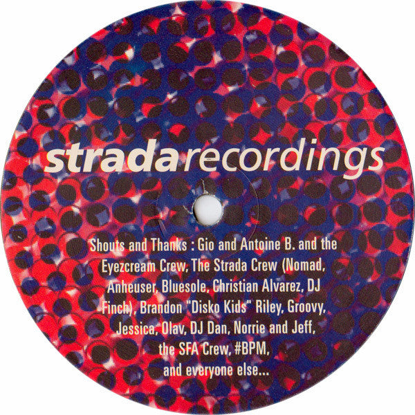 Dave Armstrong : Slam Jam EP (12", EP)