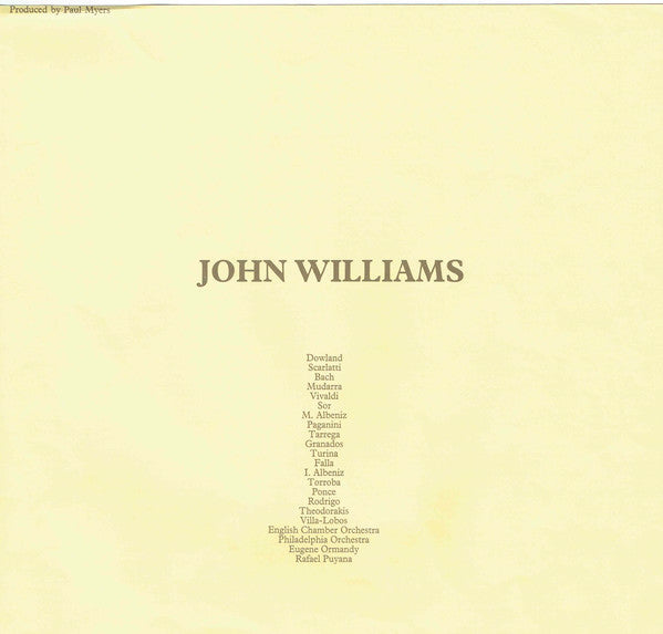 John Williams (7) : John Williams (3xLP, Comp + Box)