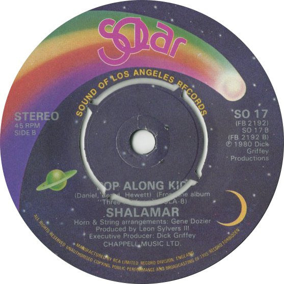 Shalamar : Make That Move (7", Single, 'A')