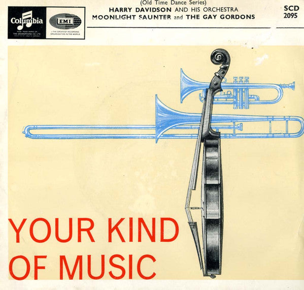 Harry Davidson And His Orchestra : Moonlight Saunter / The Gay Gordons  (7", RE)
