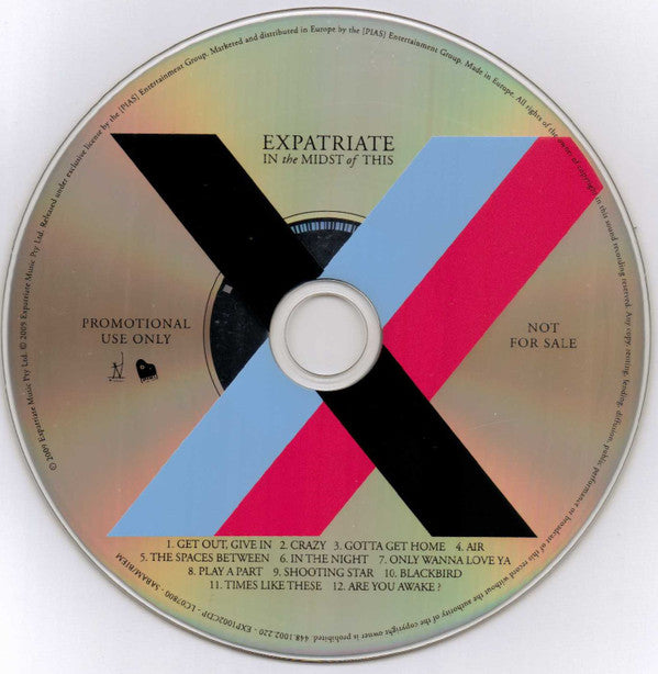 Expatriate (2) : In The Midst Of This (CD, Album, Promo, RE, Car)