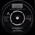 Willie Mitchell : The Champion (7", Single, Mono)