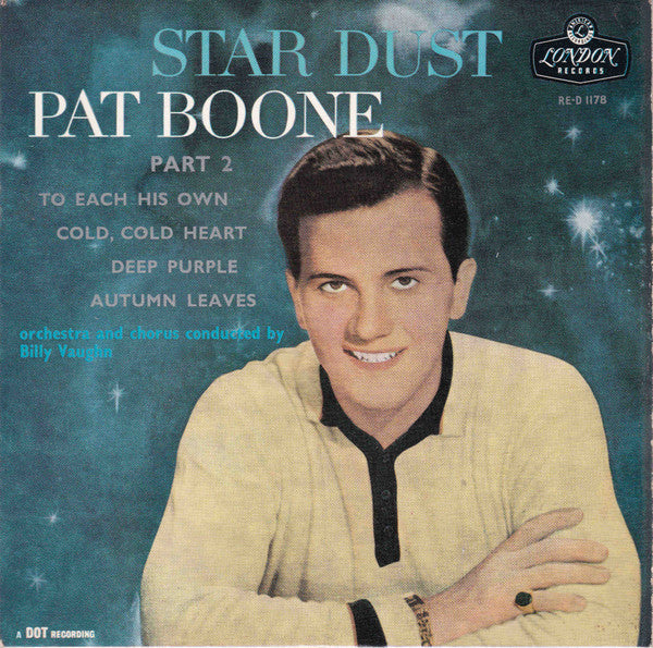 Pat Boone : Star Dust Part 2 (7", EP)