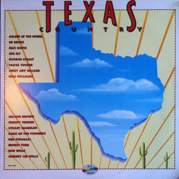 Various : Texas Country (Texas Sesquicentennial Edition) (2xLP, Album, Comp)