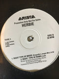 Herbie (4) : Right Type Of Mood (12", Promo)