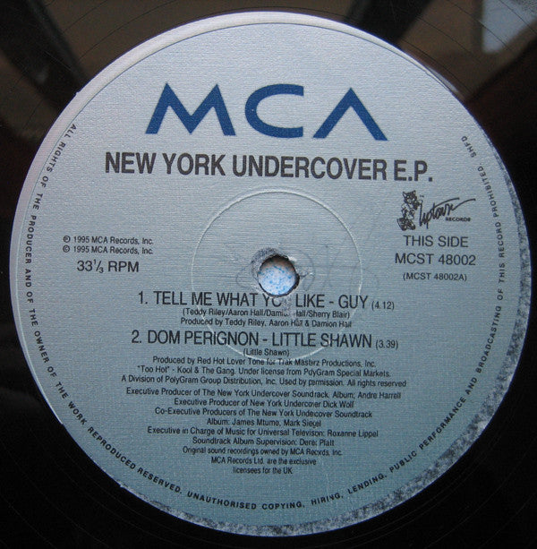 Various : New York Undercover 4-track EP (12", EP, Comp)