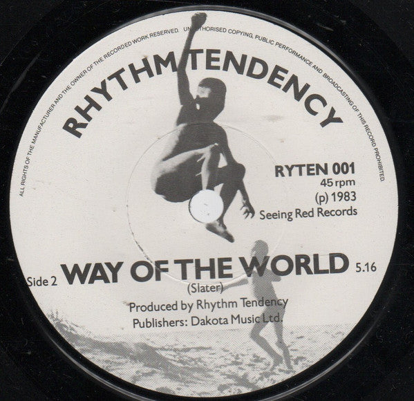 Rhythm Tendency : Come Back (7", Single)