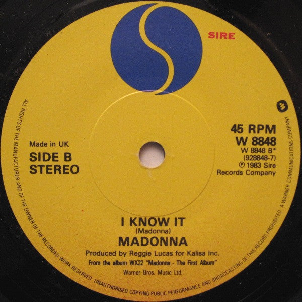 Madonna : Dress You Up (7", Single)