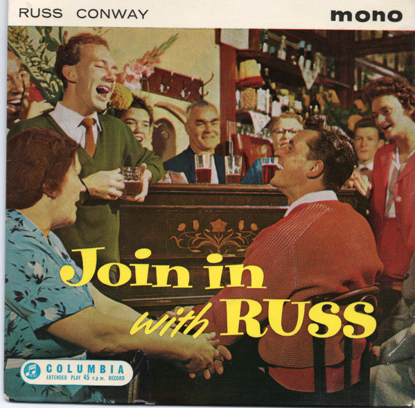 Russ Conway : Join In With Russ (No.1) (7", EP, Mono)
