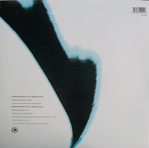 The Beatmasters : Dunno What It Is (About You) (12", Single)