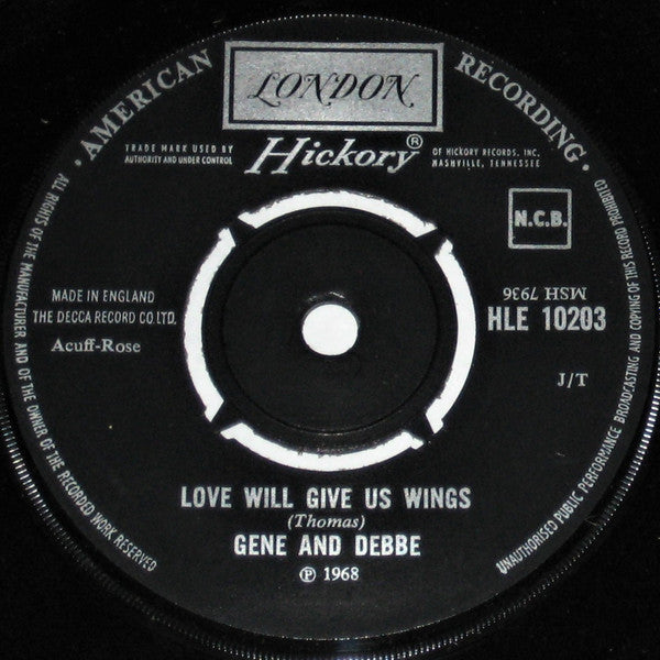 Gene And Debbe : Lovin' Season / Love Will Give Us Wings (7")