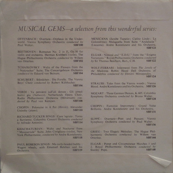 Aram Khatchaturian - New York Philharmonic Conducted By Efrem Kurtz : Sabre Dance / Dance Of The Young Maidens (7", Single)