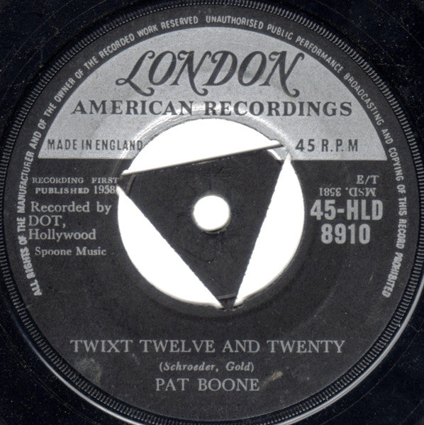 Pat Boone : Rock Boll Weevil (7", Tri)