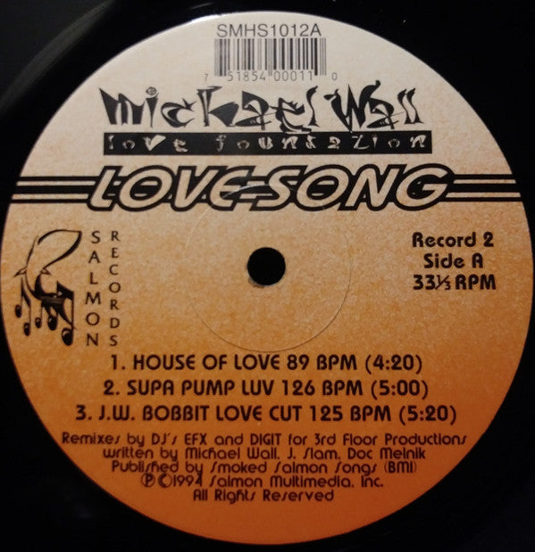 Michael Wall Love Foundation : Love Song (2x12")