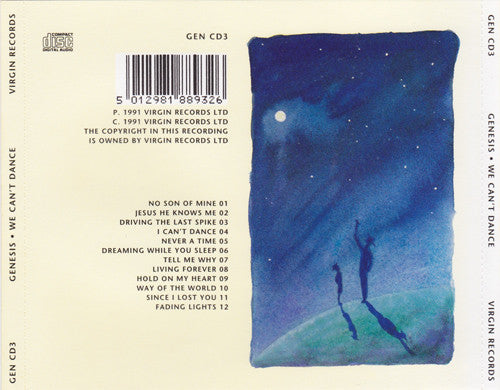 Genesis : We Can't Dance (CD, Album)
