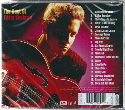 Eddie Cochran : The Best Of Eddie Cochran (CD, Comp, RE, RP)