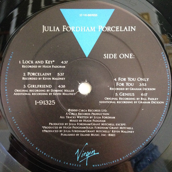 Julia Fordham : Porcelain (LP, Album)