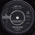 Bobby Vee : Keep On Trying  (7", Single, Mono)