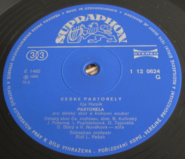 Various : České Pastorely (LP, Album, RP)