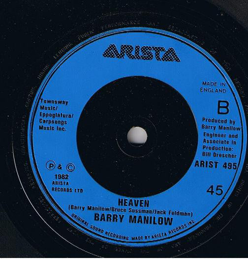 Barry Manilow : I Wanna Do It With You (7", Single)