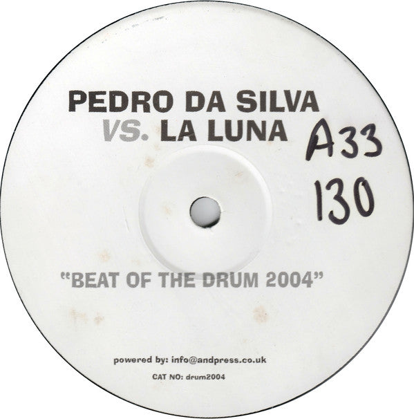 Pedro Da Silva vs. The Ethics : Beat Of The Drum 2004 (12", S/Sided, Unofficial)