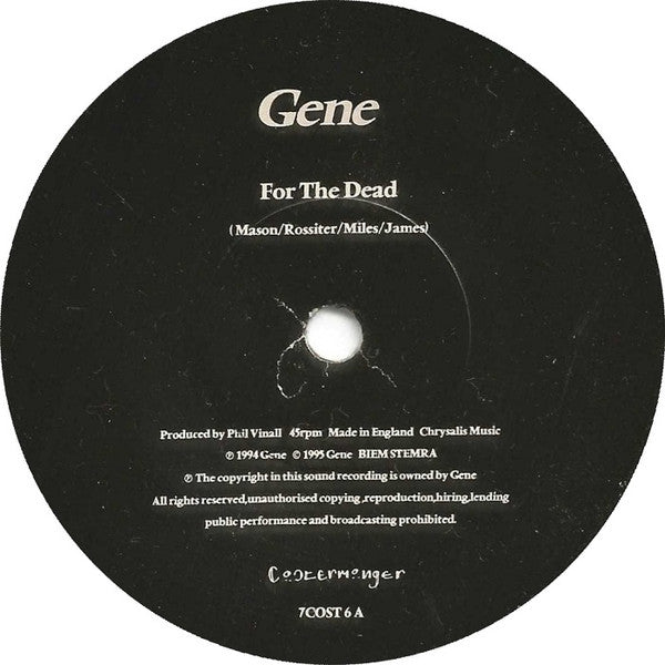 Gene : For The Dead / Child's Body (7", Single)