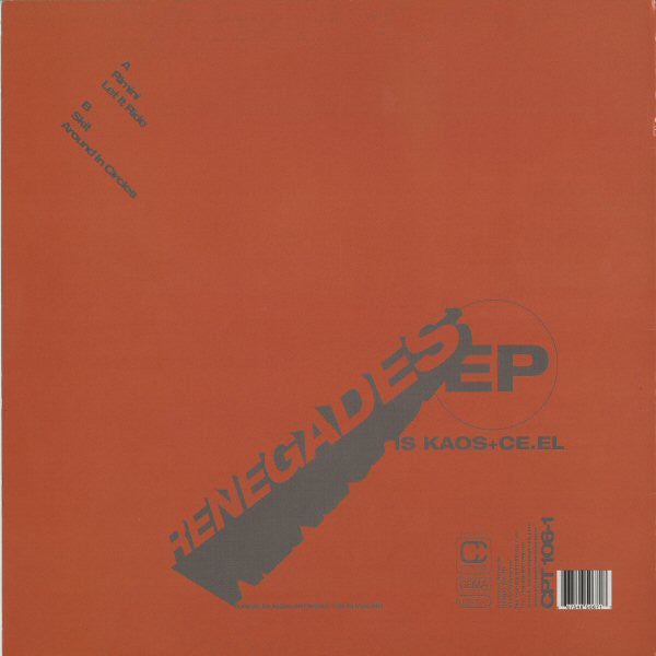 Kaos (6) + Ce.el : Renegades EP (12", EP)