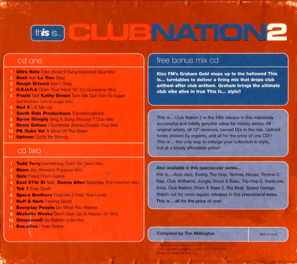 Various : This Is... Club Nation 2 (2xCD, Comp + CD, Mixed + Box)