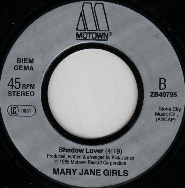Mary Jane Girls : Walk Like A Man (7", Single)