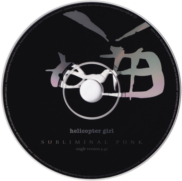 Helicopter Girl : Subliminal Punk (CD, Single, Promo)