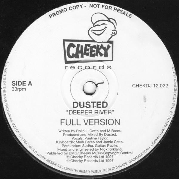 Dusted : Deeper River (2x12", Advance, Single, Promo)