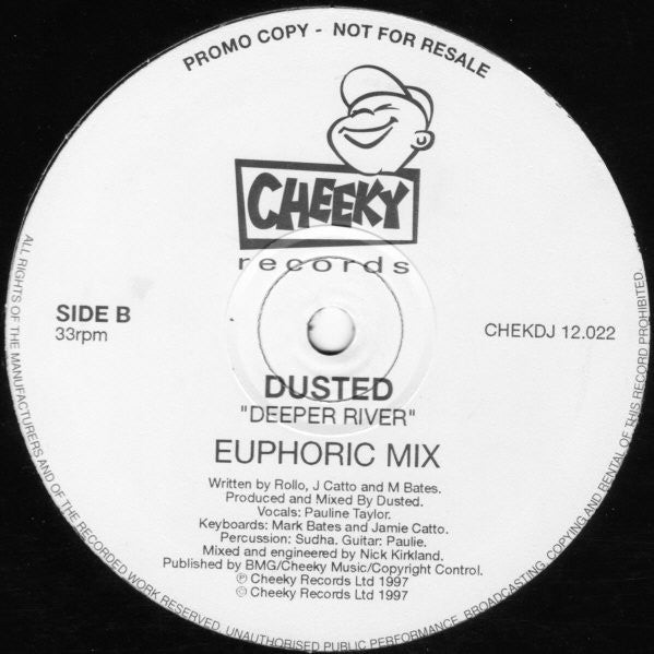 Dusted : Deeper River (2x12", Advance, Single, Promo)