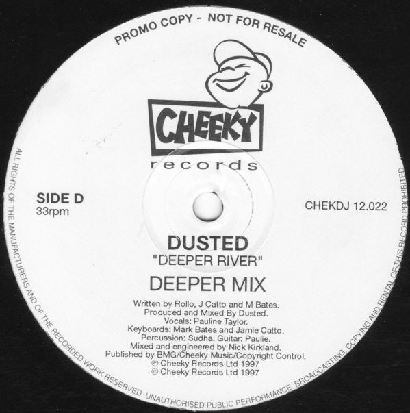 Dusted : Deeper River (2x12", Advance, Single, Promo)