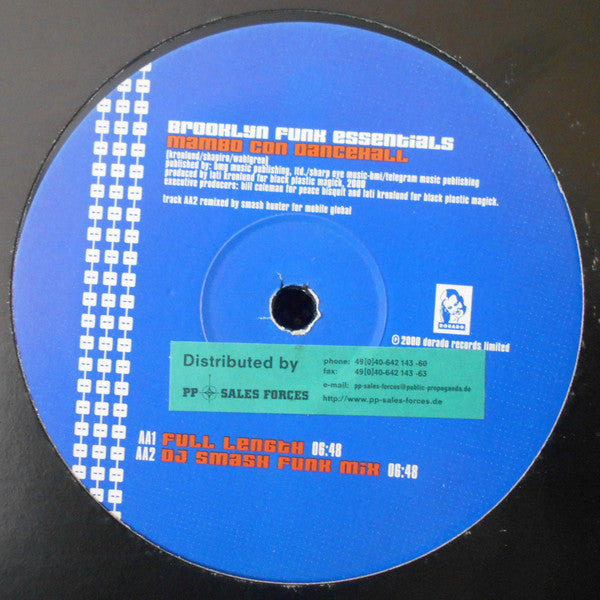 Brooklyn Funk Essentials : Mambo Con Dancehall (12")