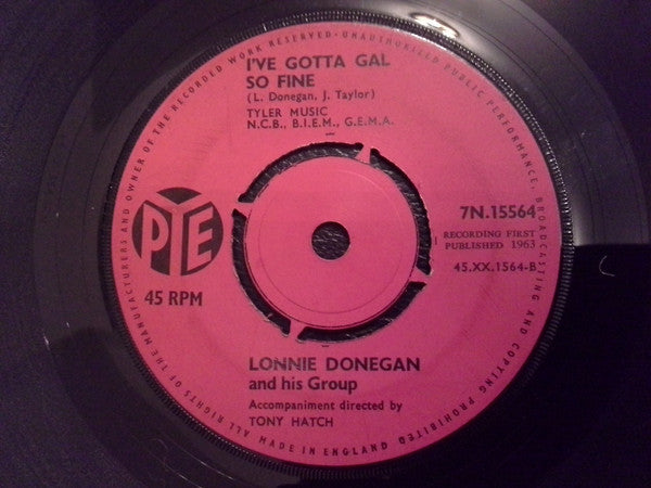 Lonnie Donegan And His Group : Lemon Tree (7", Single)