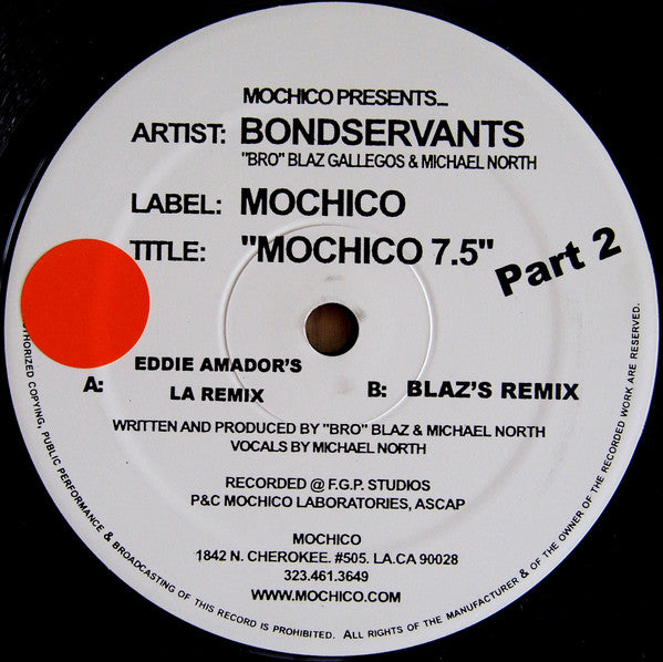 Mochico : Mochico 7.5 Part 2 (12")