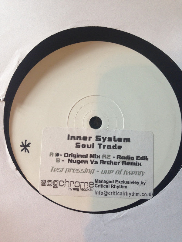 Inner System (3) : Soul Trade (12", TP, W/Lbl)