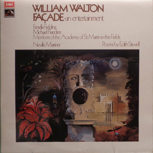 Sir William Walton - Fenella Fielding, Michael Flanders, The Academy Of St. Martin-in-the-Fields, Sir Neville Marriner, Edith Sitwell : Façade - An Entertainment (LP)