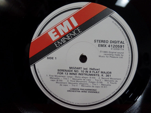 Wolfgang Amadeus Mozart : Serenade No. 10 in B Flat, K 361 (LP)