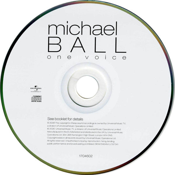 Michael Ball : One Voice (CD, Album)
