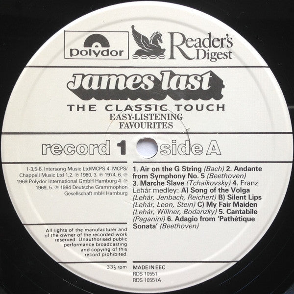 James Last : The Classic Touch (8xLP, Comp + Box)