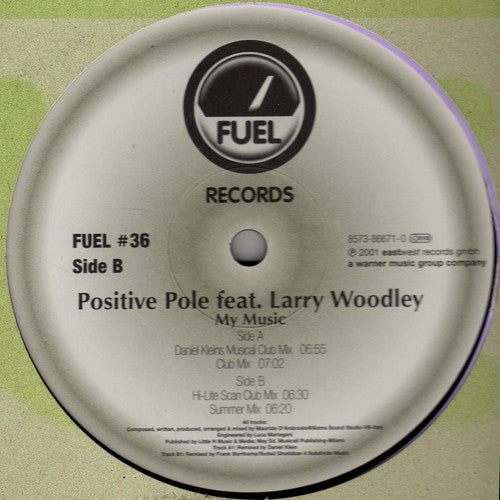 Positive Pole Feat. Larry Woodley : My Music (12")