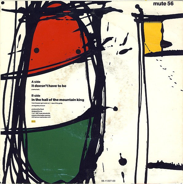 Erasure : It Doesn't Have To Be (7", Single)
