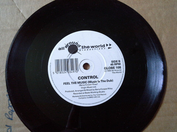 Control : Feel The Music (Music Is The Drug) (7", Single)