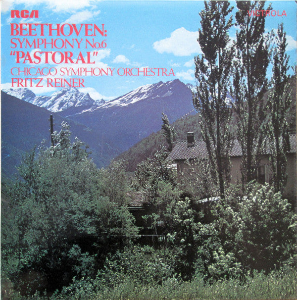 Ludwig van Beethoven, Chicago Symphony Orchestra, Fritz Reiner : Symphony No.6 "Pastoral" (LP, Album, RE)