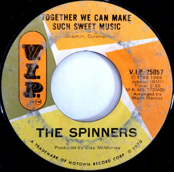Spinners : It's A Shame  (7", Single, Styrene, Mon)