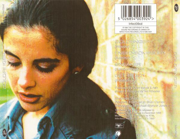 Ash : Goldfinger (CD, Single)