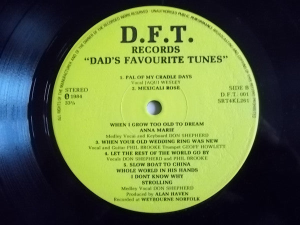 Don Shepherd : Dads Favourite Tunes (LP)