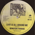 Winston Fergus : Love Is All Around Me (12", Single)